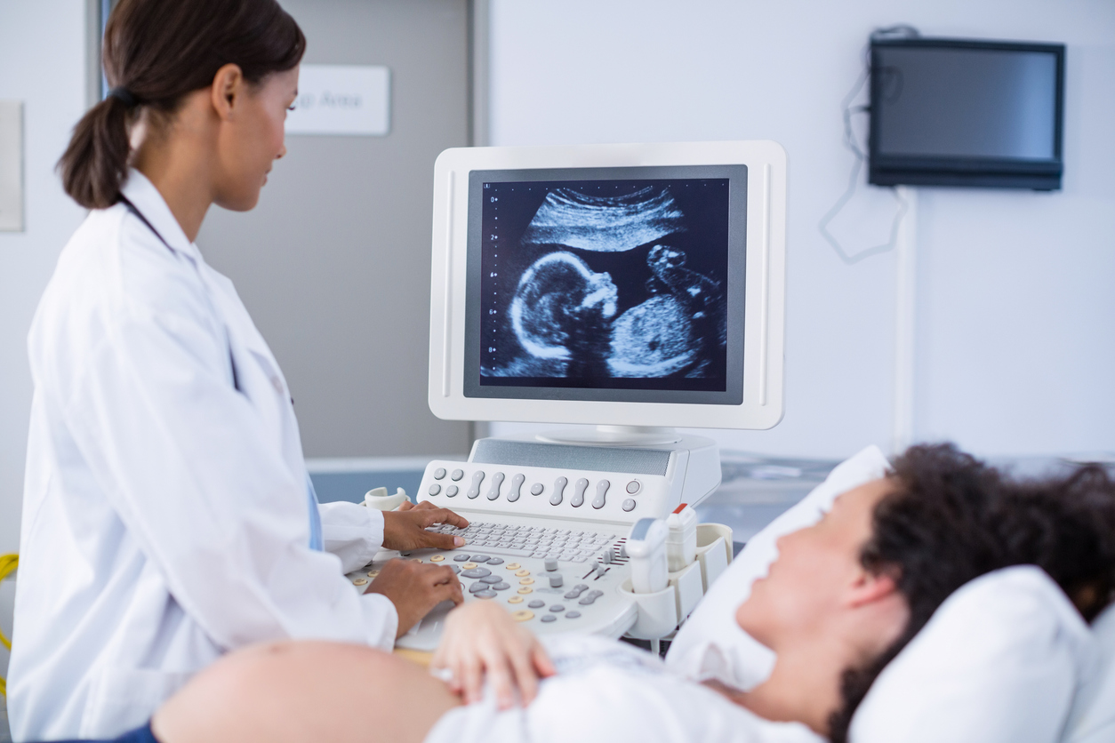 ultrassom de gestante